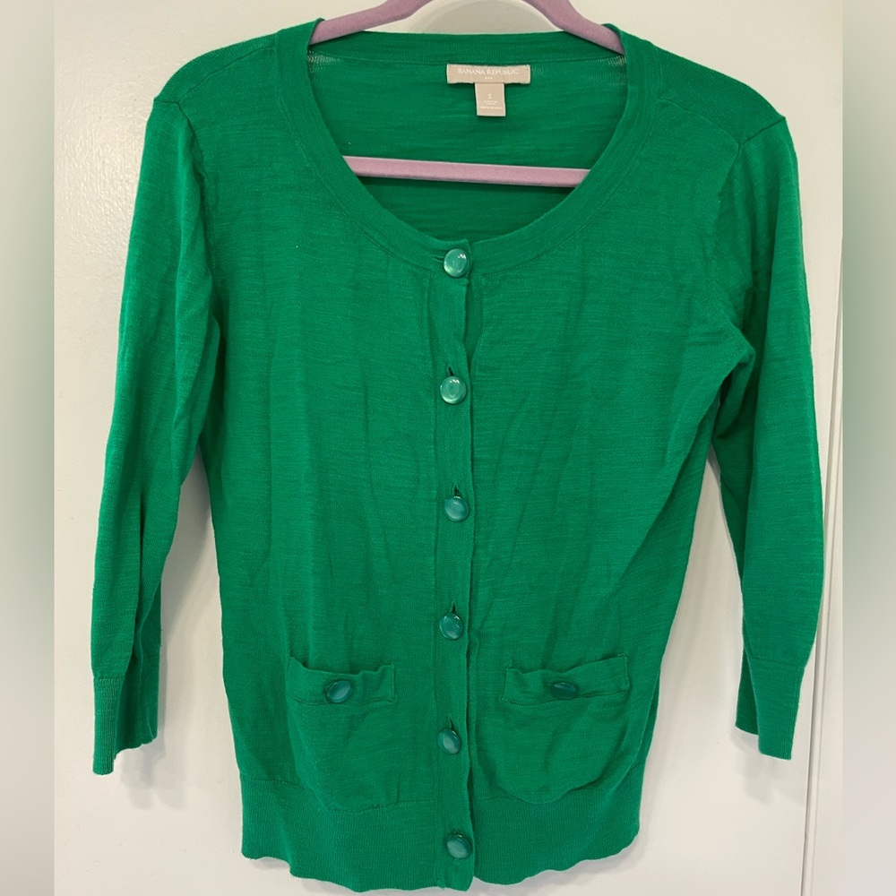 Banana republic cardigan sweater.
